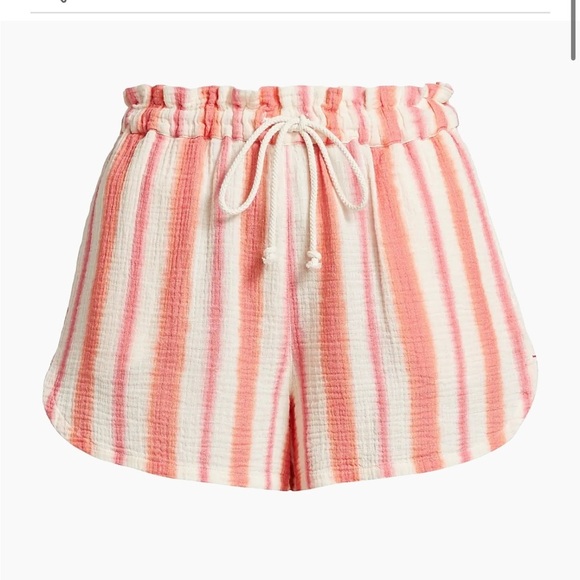 Xirena Decker Geometric Cotton Shorts size S